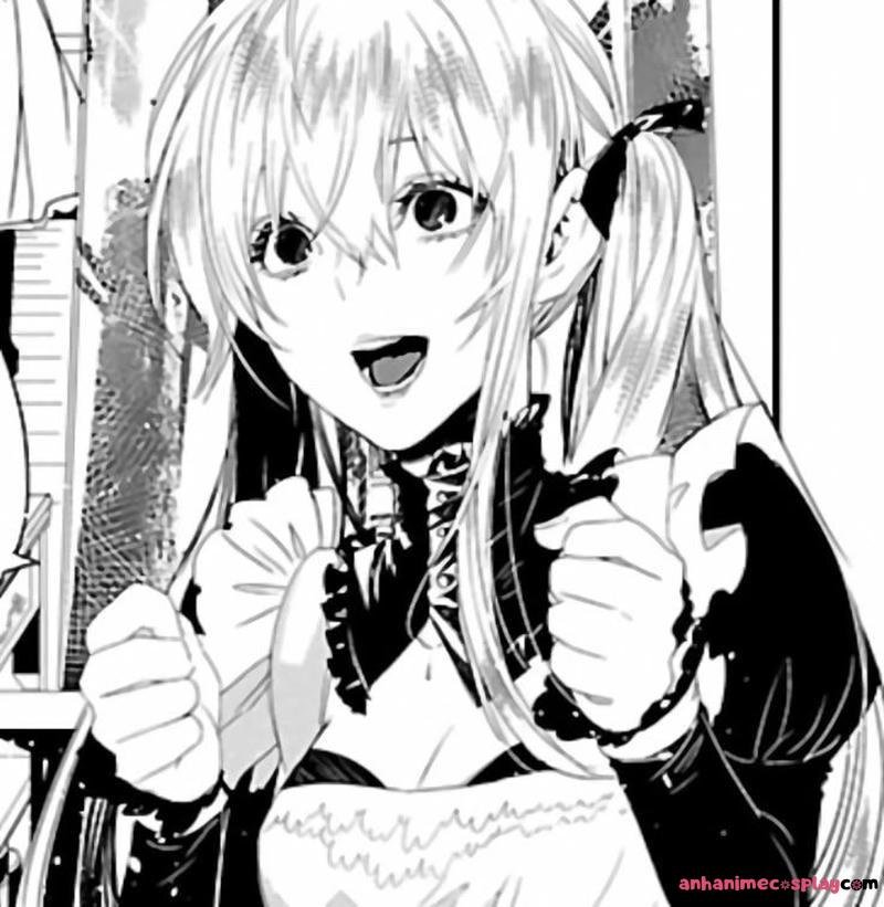 ảnh anime nữ trắng đen cực chất